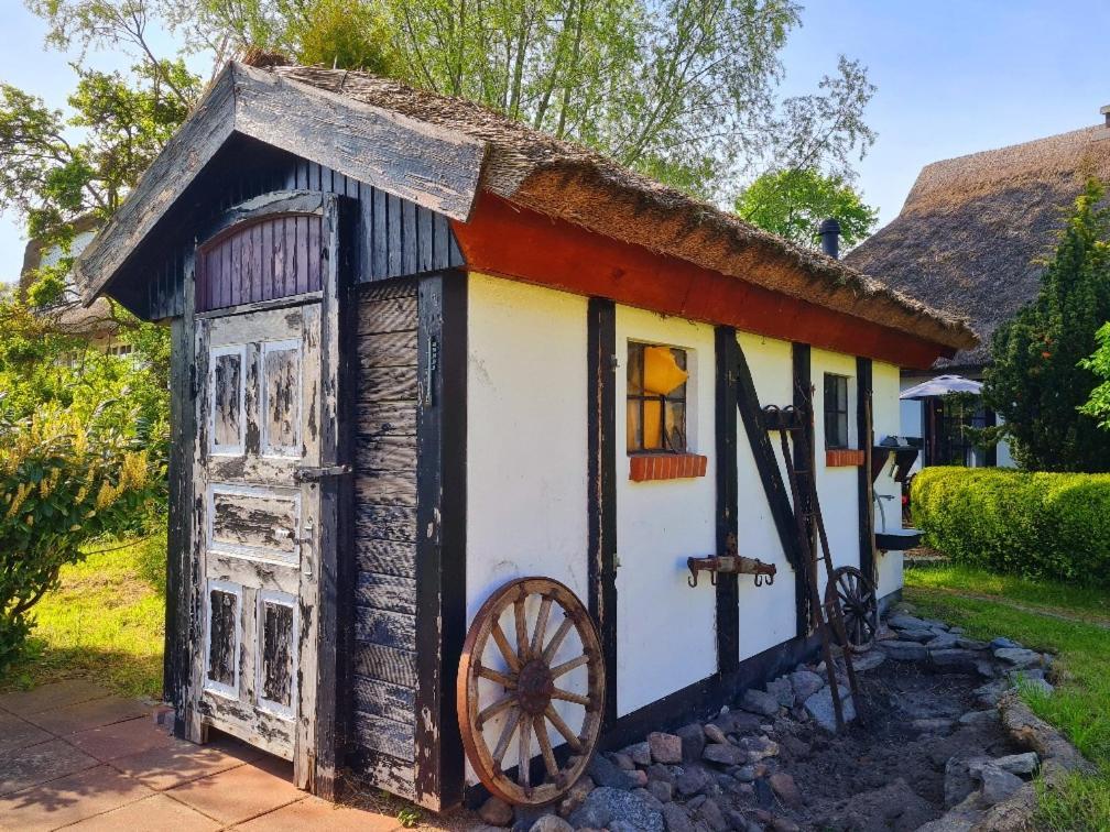 Апартаменты Alte Und Neue Buednerei Gross Zicker Экстерьер фото